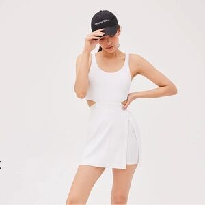 Outdoor Voices Court Dress white size Small